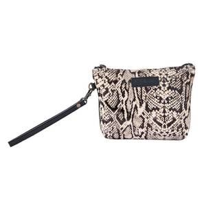 NEW SIXTEASE BAGS python wrislet in black